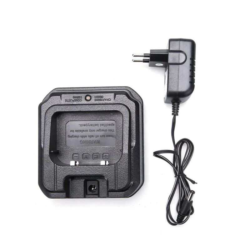 

Desktop Radios Battery Charger Base Power Adapter Charging Adaptor For Baofeng UV-9R Plus Handheld Walkie Talkie Transceiver