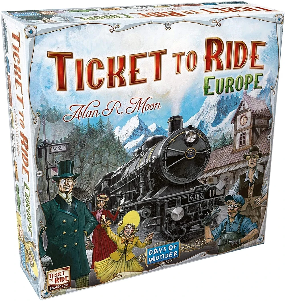

Настольная игра билетов на езду в Европу, 1912, плата расширения TTR, настольная игра для детей и взрослых, карты, игра для вечеринки, подарок Gmae