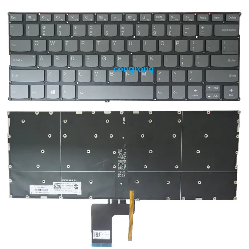 Клавиатура с подсветкой для ноутбука Lenovo Yoga 720-13 720-13ISK 720-13IKB 720-13KBR US (art.: 3920bbee676fd) - 3920bbee676fd