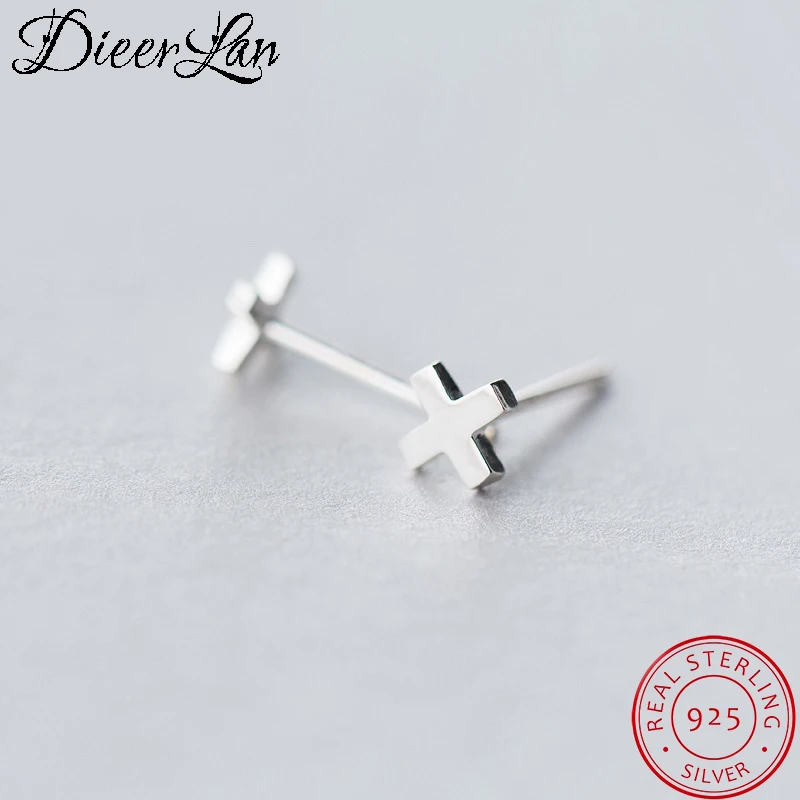 

Женские простые серьги из серебра 925 пробы