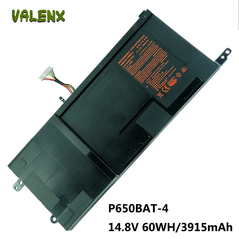 

P650BAT-4 6-87-P650S-4U32 Аккумулятор для ноутбука Clevo P650SA P650SE P650RG P650SG P651SA P651SG P655SE P670RA P670SE P670SG