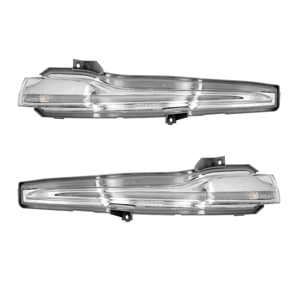 

1 Pair Car Rearview Side Mirror Turn Signal Indicator Light for Mercedes-Benz W205 C-Class 2019 2020