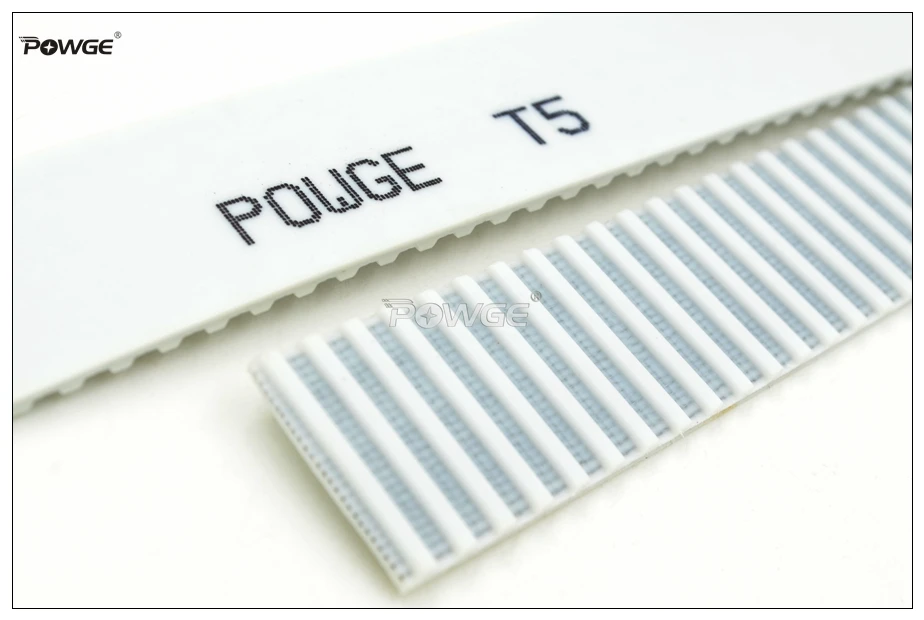 POWGE 5 метров T5 Ремень ГРМ Ширина = 15 мм Шаг ПУ со стальным сердечником с открытым