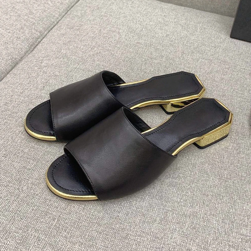 

Fashion Women Square Shoes Flat Shoes Ladies Leather Platform Shoes Casual Buckle Shoes Ladies Fashion All-match Shoes
