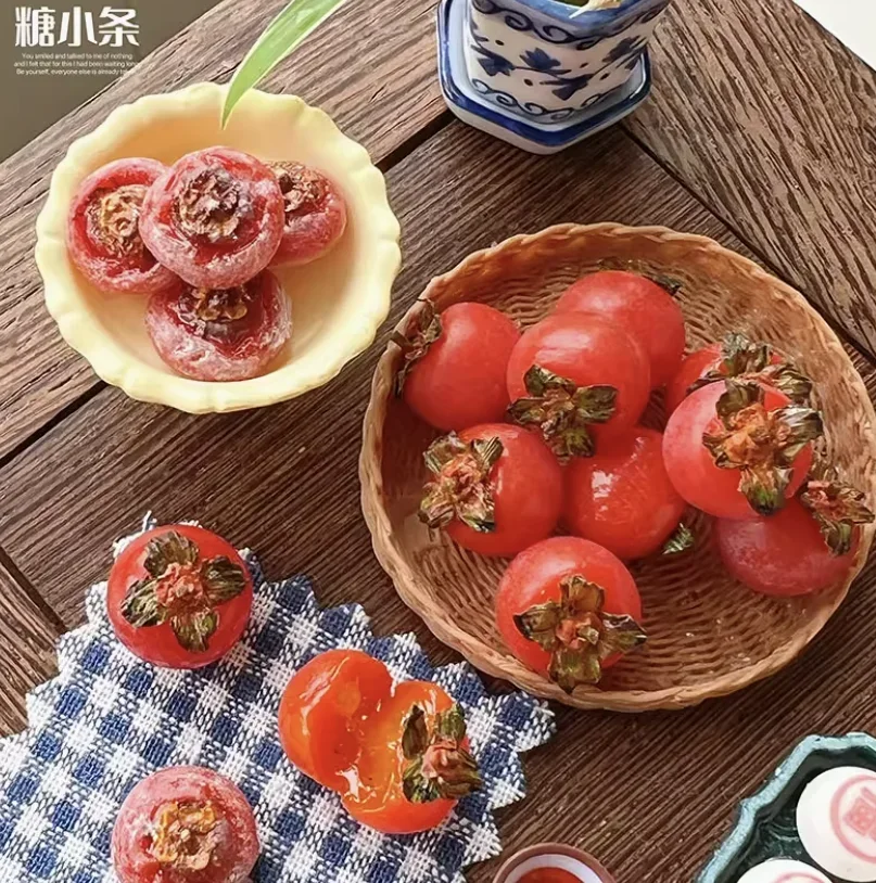 Фото Кукольный домик, еда, имитация миниатюрной глины, фруктов, кухонной сцены, молдинги, мини-арбуз, грейпфрут, хурма, лимонное украшение №3