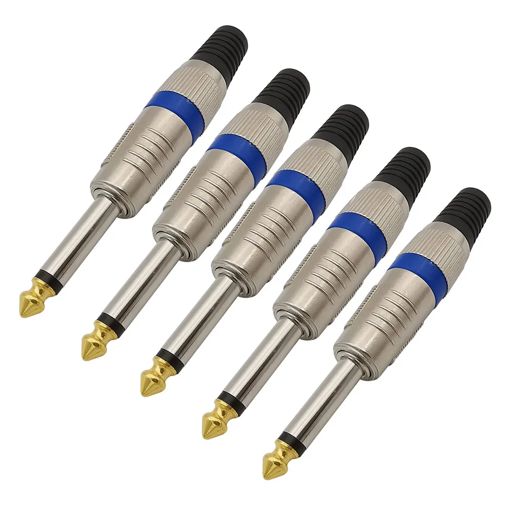 

Аудио разъемы RCA 6,35 мм TRS 5 шт.