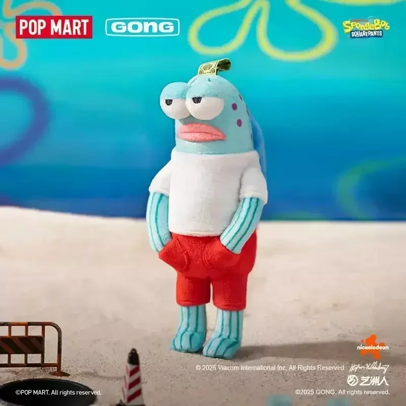 POP MART GONG Серия Bikini Bottom Buddies: Загадочная коробка-сюрприз (Blind Box), коллекционные фигурки, игрушки, милые аниме-фигурки, настольные украшения (art.: 3920daa798c42) - 3920daa798c42