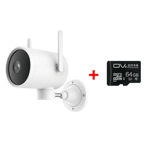

EC3 Imilab Youpin Outdoor 2K Advanced Night Vision Ip Camera WiFi CCTV Camera Rotatable Lens Surveillance Camera 2PCS Genuine