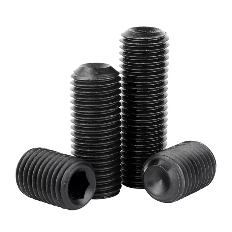 Винты с шестигранным углублением без головки черные 12.9 классов