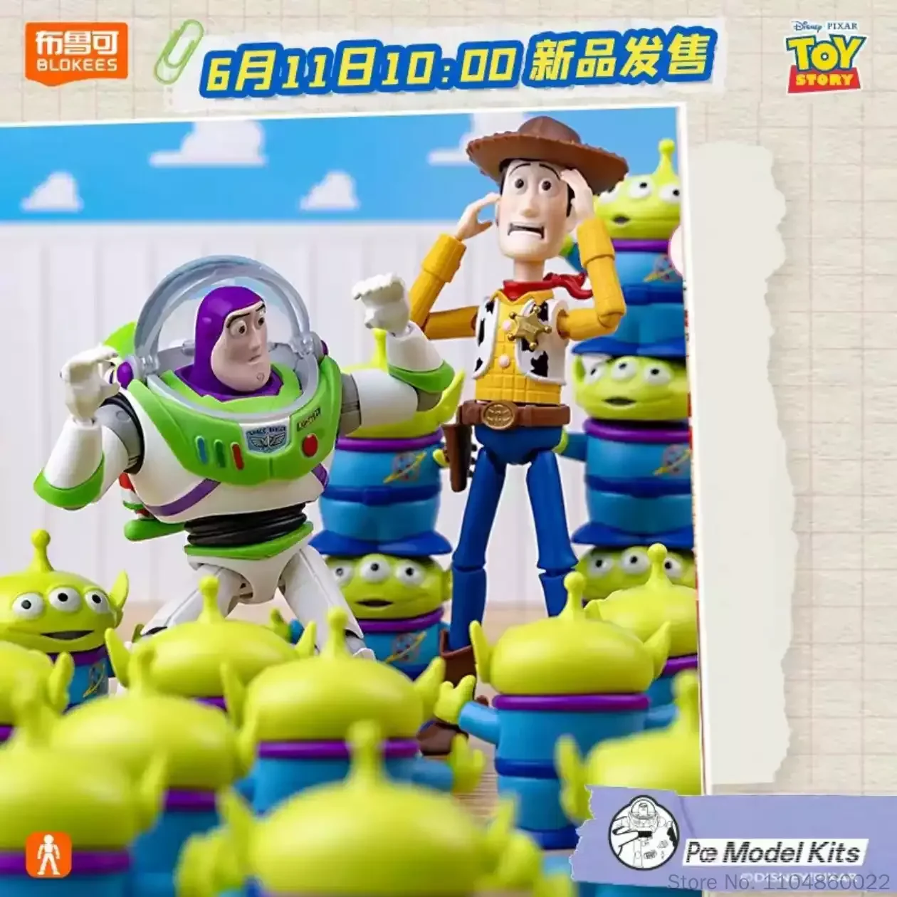 Фото Оригинальный набор коллекционных фигурок Toy Story Blokees: Базз Лайтер, серия Elite Edition, подвижная модель для взрослых, для демонстрации. №5