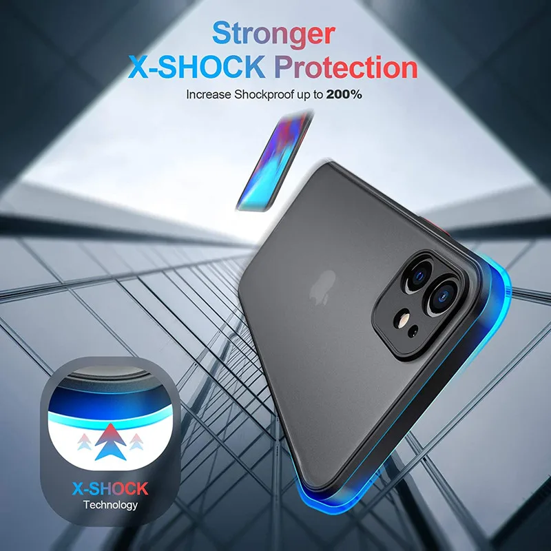 Роскошный Матовый Прозрачный квадратный чехол из ТПУ для iPhone 16 15 14 13 12 11 Pro Max Plus Mini
