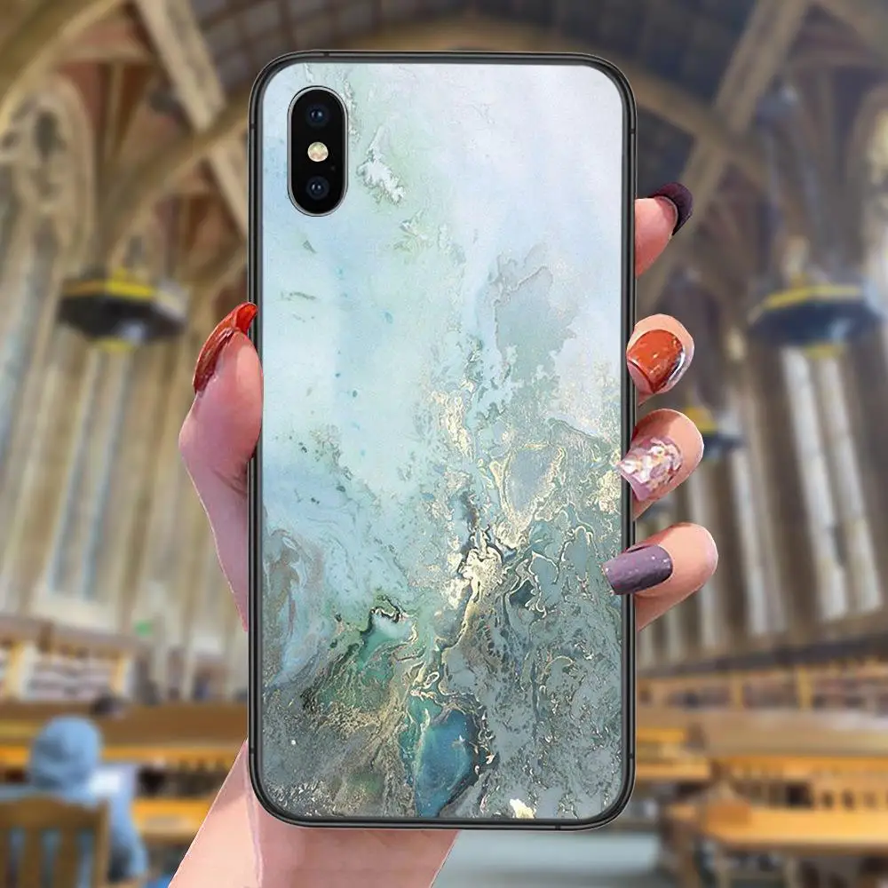 Destockage золотистый мраморный черный Задний 3D чехол Роскошный для Xiaomi Mi 10 11 9 10T Pro Lite