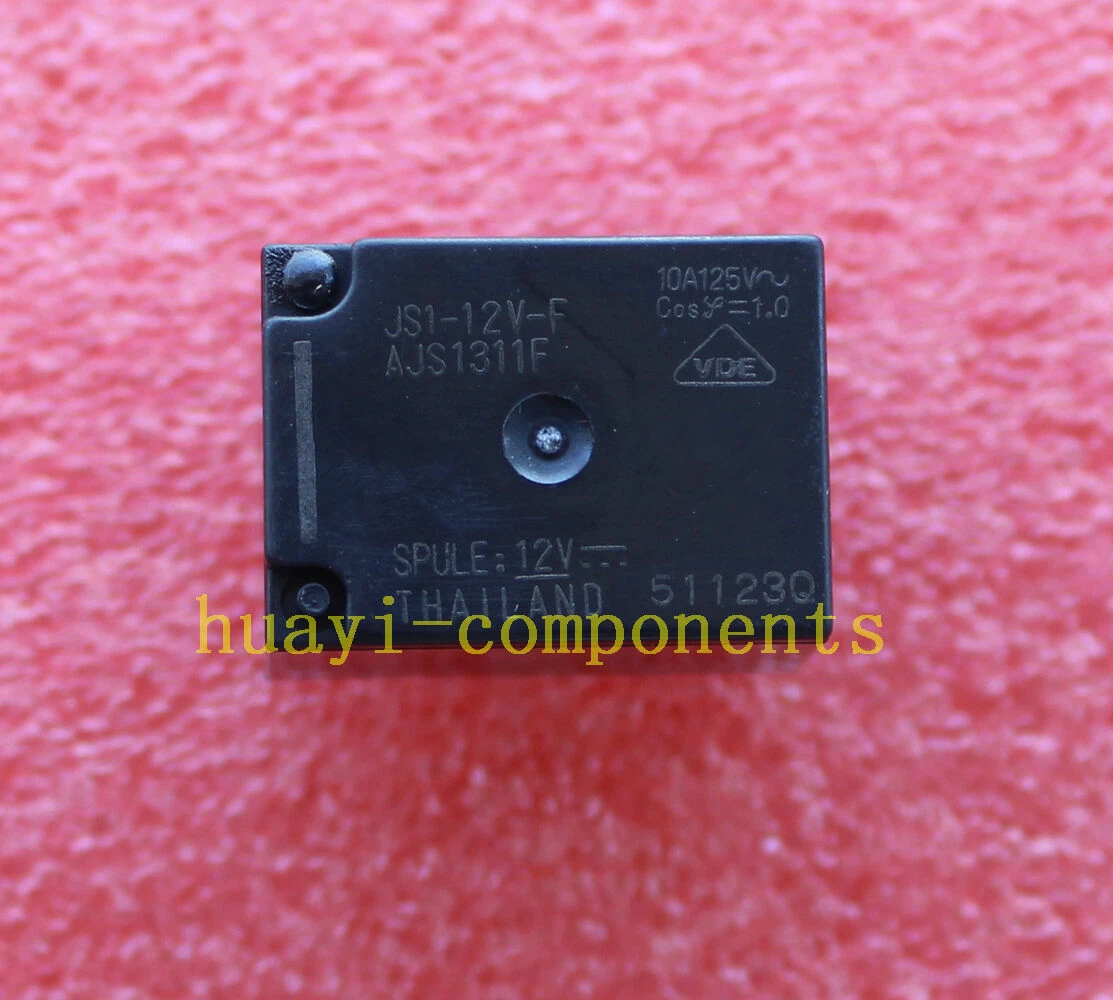 

1 шт./лот реле JS1-12V-F DC12V 10A 5PIN новое оригинальное