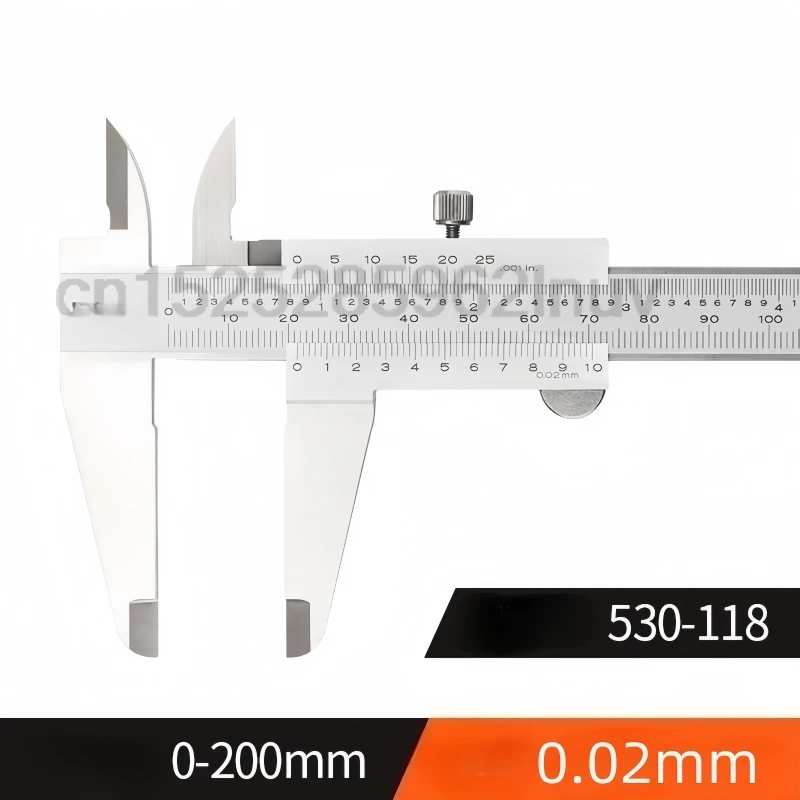 Штангенциркули с ЧПУ, штангенциркуль 6 дюймов, 0-150 мм, 0,02 мм, прецизионные измерительные штангенциркули из нержавеющей стали 530-104, штангенциркуль 1/128 дюйма