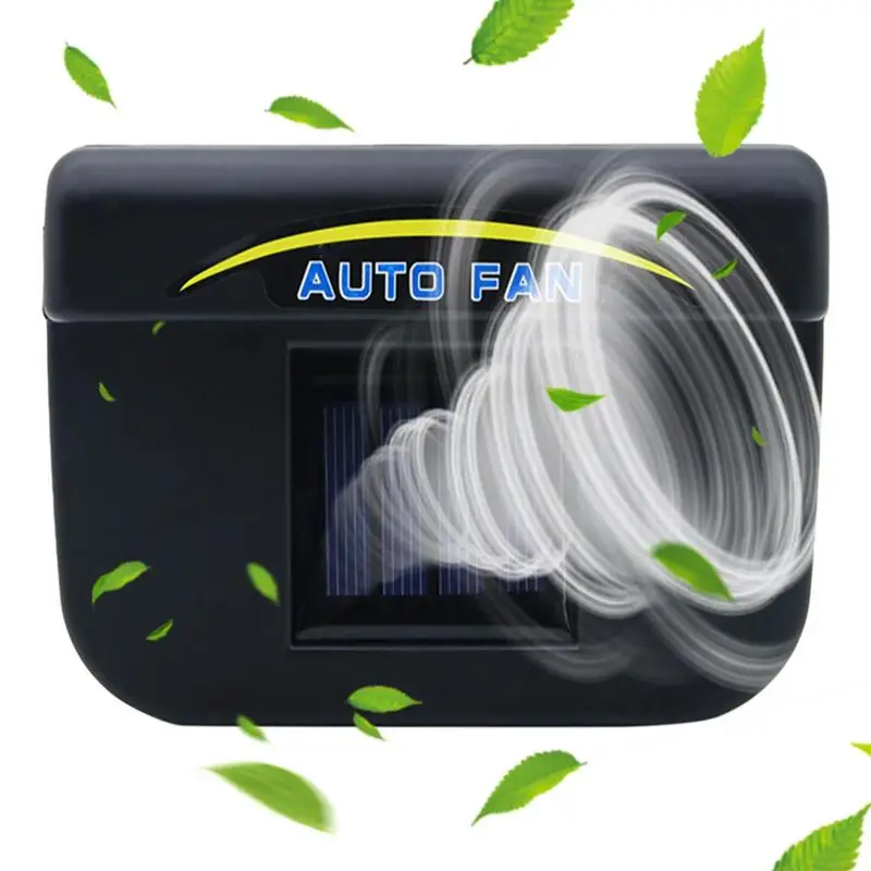 

Solar Powered Car Fan Rear Window Air Vent Auto Fan Good Protection And Ventilation Solar Powered Window Fan Vehicle Solar Small