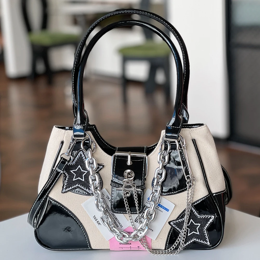 Женская сумка Y2K Star стильная на плечо большая вместительная милая крутая для