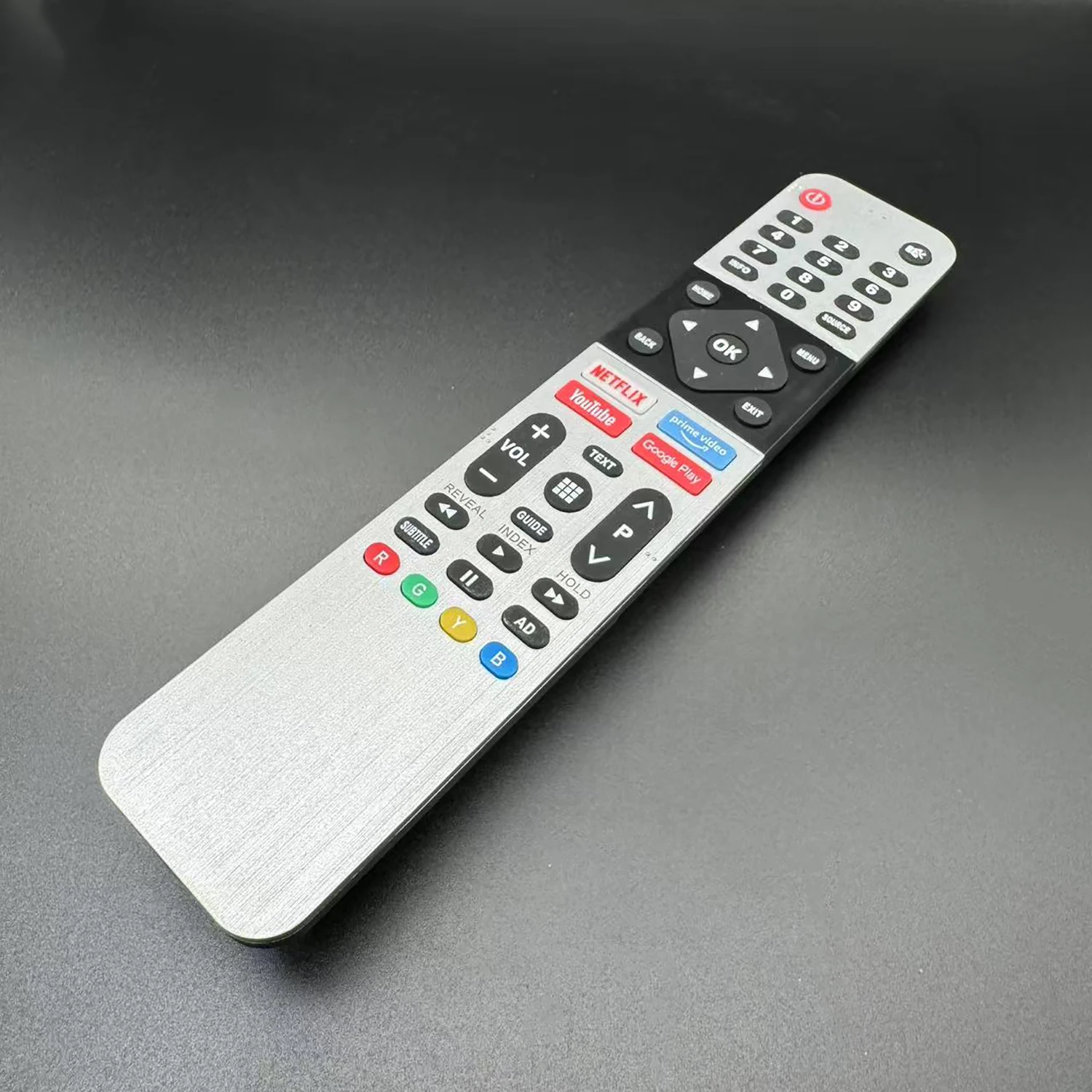 Замена пульта дистанционного управления для Skyworth Coocaa Android TV 539C- 268919 -W100 HS-8905J-05 MTB4001 MUB5010 50750UC-TIB UB75 XC9300 (art.: 3920ccdb8680e) - 3920ccdb8680e