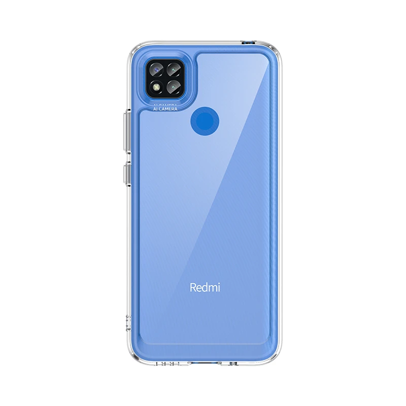 Soft Transparent Case For Xiaomi Redmi 9C Case Bumper Silicon Anti-knock Color Back Cover For Redmi 9C Case For Redmi 9C 10C 10A