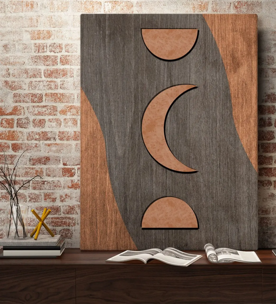 

Холщовый стол BK Home Moon Design, 70x100 см-3 дюйма