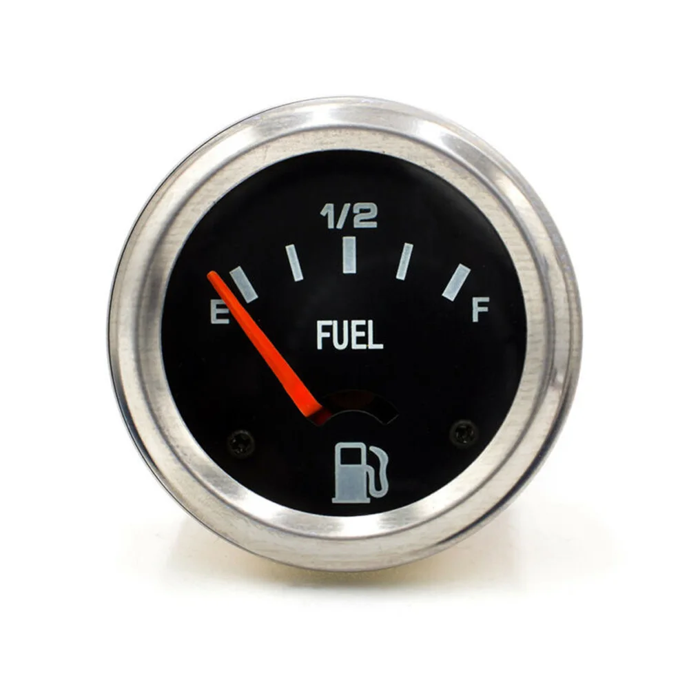 

Metal Fuel Level Gauge 12V DC Pointer 2-Inch 52mm Mechanical Practical