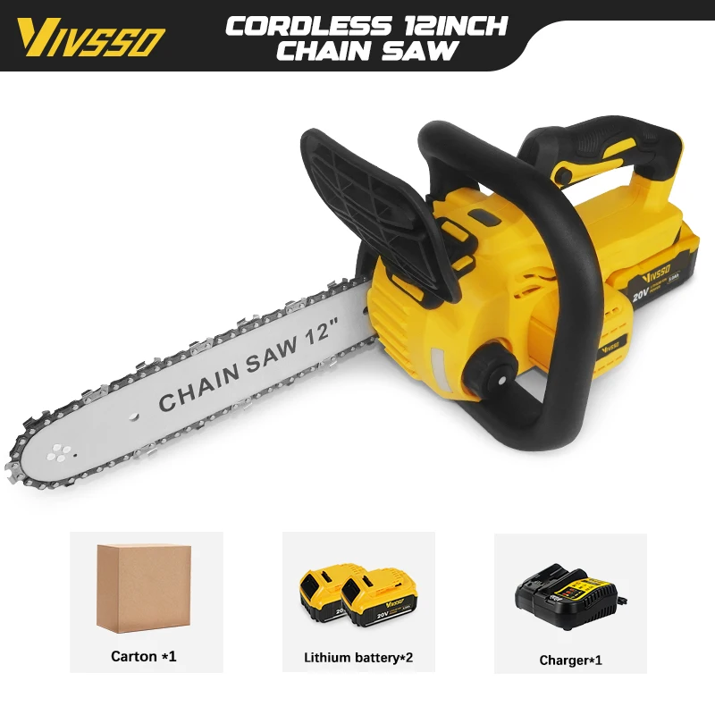 

Аккумуляторная электрическая пила VIVSSO 12 дюймов