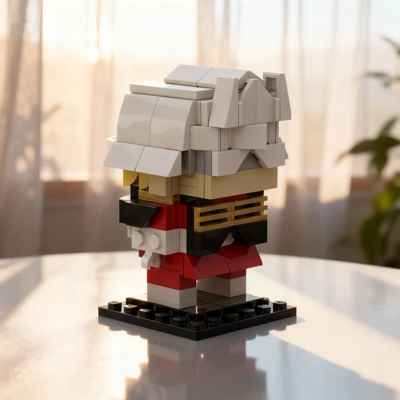 170 шт. MOC Char Aznable BrickHeadz, модель из строительных блоков, рождественский подарок, игрушки, архитектурное образование, 3D-коллекция, художественная сборка (art.: 3920dd015e2d9) - 3920dd015e2d9