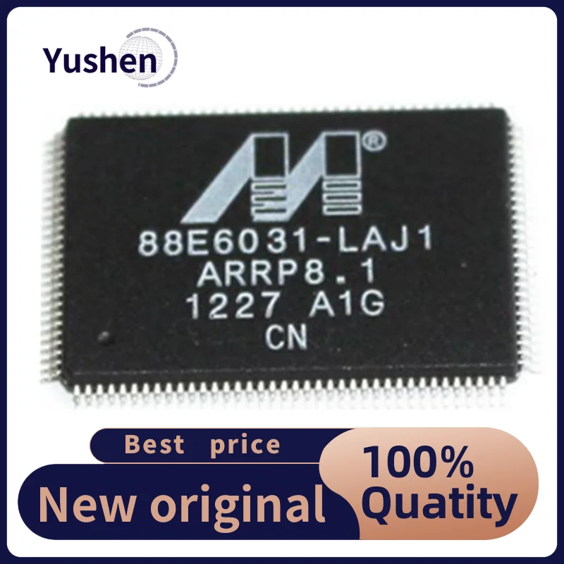 

Трансивер 88E6031-LAJ1 88E6031-A1-LAJ1C000 QFP128 Ethernet, новый и оригинальный