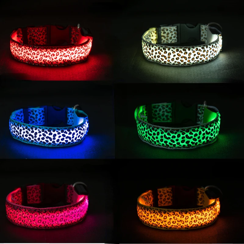 

Luminous Led Pet Dog Cat Collar Puppies Cats Collars Pet Supplies Dog Accessories for Small Dogs
