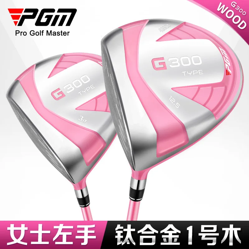 Clubs G300 Women Left Handed Titanium Alloy Head Drivers 1# Wood Pole Carbon Shaft Mg025 Wholesale