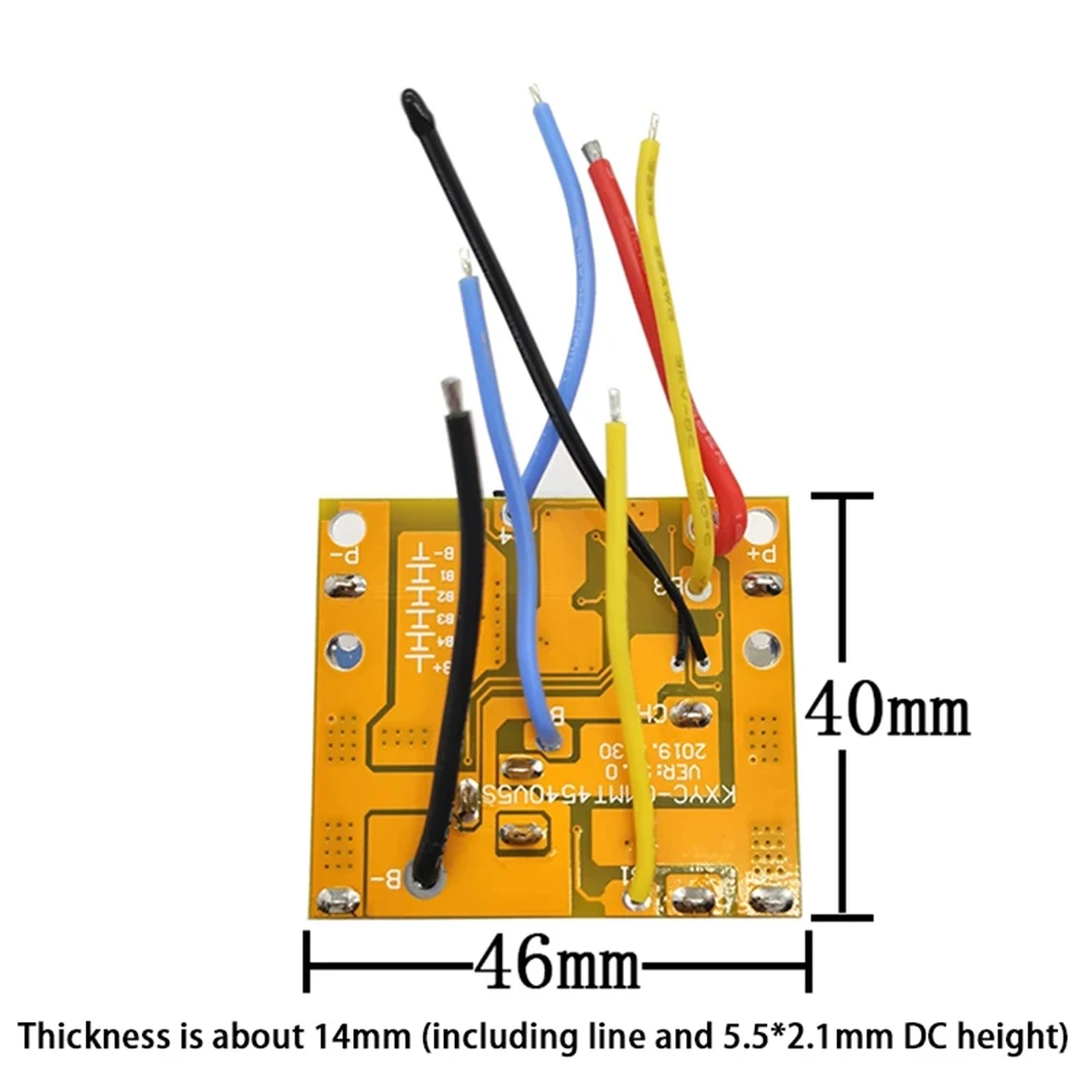 

5S 18V 21V 20A Battery Charging Protection Board BMS Module For 5 Series Li-ion Batteries Mainly Used For Electric Power Tools