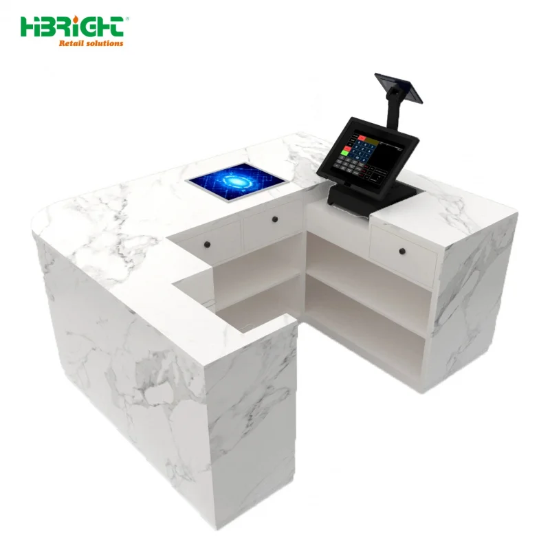 Фото Кассовая система custom.HIGHBRIGHT с автоматической конвейерной лентой для кассового аппарата, прочная модель HBE-CC, высота 960 мм, длина 2400 м №4