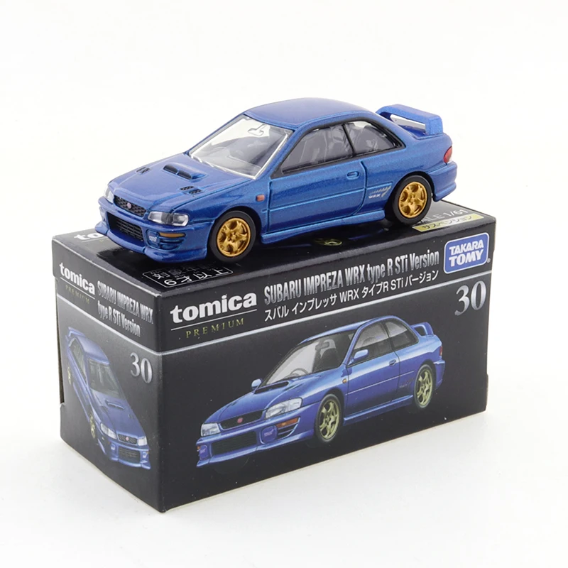 

special Takara Tomy Tomica Premium 30 Subaru Impreza WRX TypeR STi Version 1/61 Car Alloy Toys Motor Vehicle Diecast Metal Model