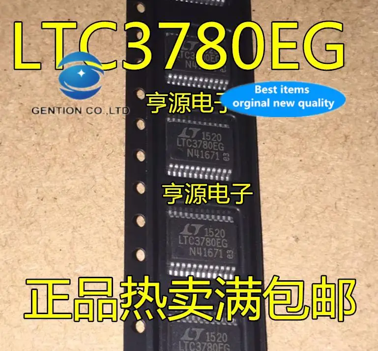 

5pcs 100% orginal new LTC3780 LTC3780EG LTC3780IG SSOP24 boost controller chip