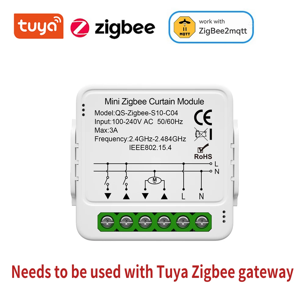

Tuya Smart Curtain Switch