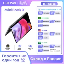 CHUWI MiniBook X Tablet Laptop 2-in-1 Yoga Mode Intel N100 N5100 10.51 Inch 12GB LPDDR5 512G SSD Windows 11 Notebook Laptop