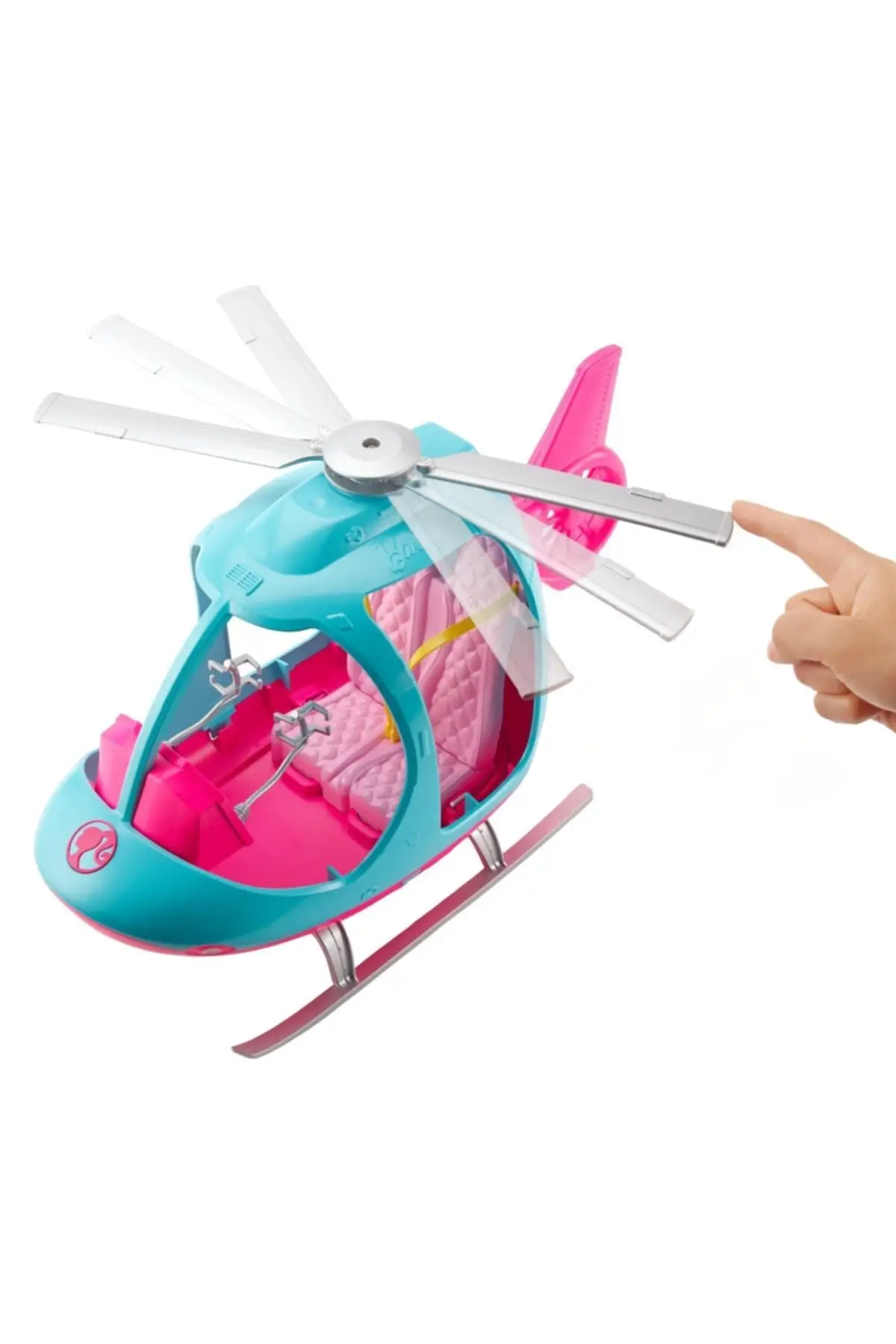 

Barbie Pink Helicopter FWY29 Original Product For Kids Birthday Year Head Chrisstmas Fun Educational