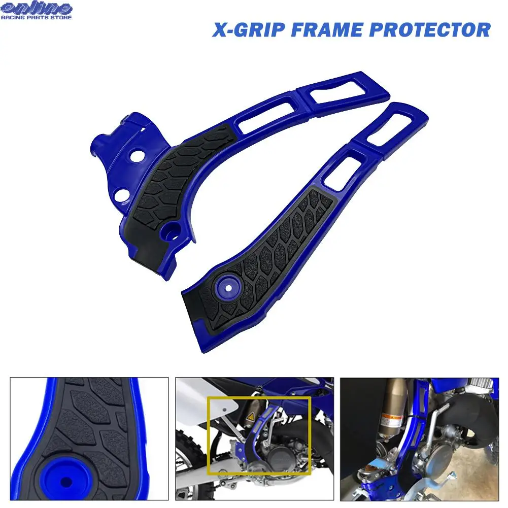 

Motorcycles Frame Guard Protector X-Grip For Yamaha WR125 WR250 2006-2021 YZ125 YZ250 2006-2022 For Fantic XE XX 125 XX250 21-22