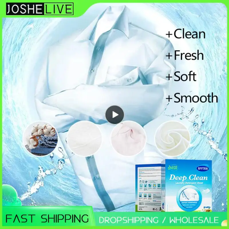 Care For Hands Laundry Tablets Laundry Paper Laundry Bubble Paper Fragrance-resistant Sticky Hair Anti-color Laundry Soap
