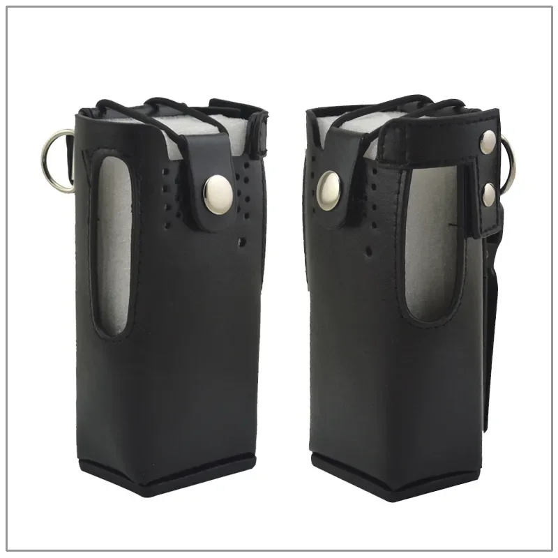

Leather Carrying Case with Belt Clip & Strap for Motorola GP328/GP340/HT750/HT1250 EP450 etc walkie talkie