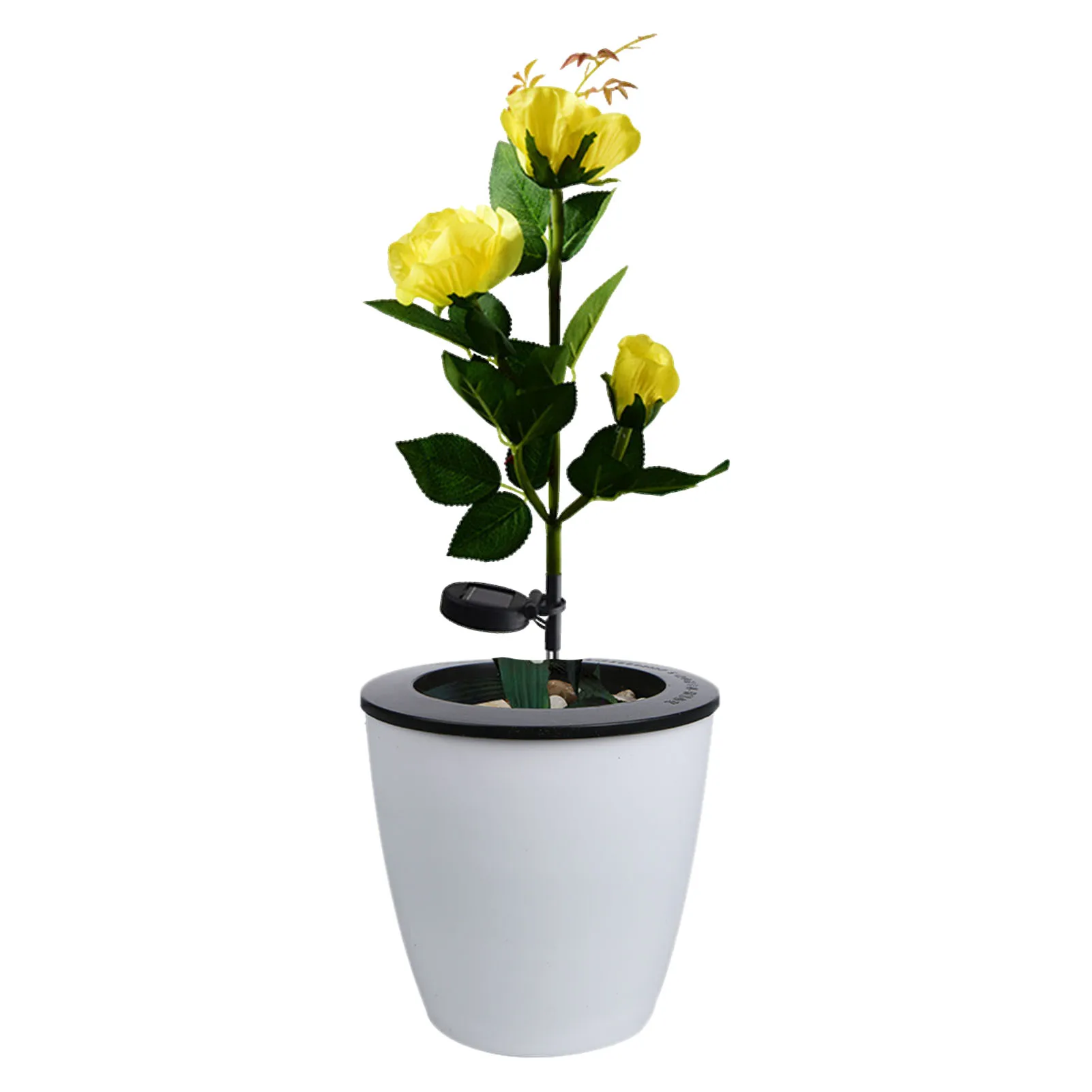 

Розы на солнечной батарее, садовые фонари на колышке, уличные водонепроницаемые регулируемые Цветные Цветочные светильники для двора, пати...