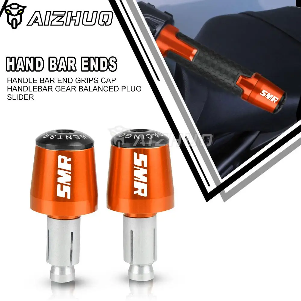 

Motorcycle Universal Handle Bar End Weight Handlebar Grips Plugs Caps Slider For 990 SMR 2009-2013 990SMR 2012 2011 2010