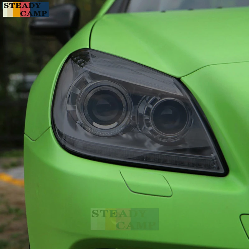 

Car Headlight Protective Film Smoked Black Tint Wrap Vinyl Transparent TPU Sticker For Mercedes Benz SLK Class R172 SLC AMG