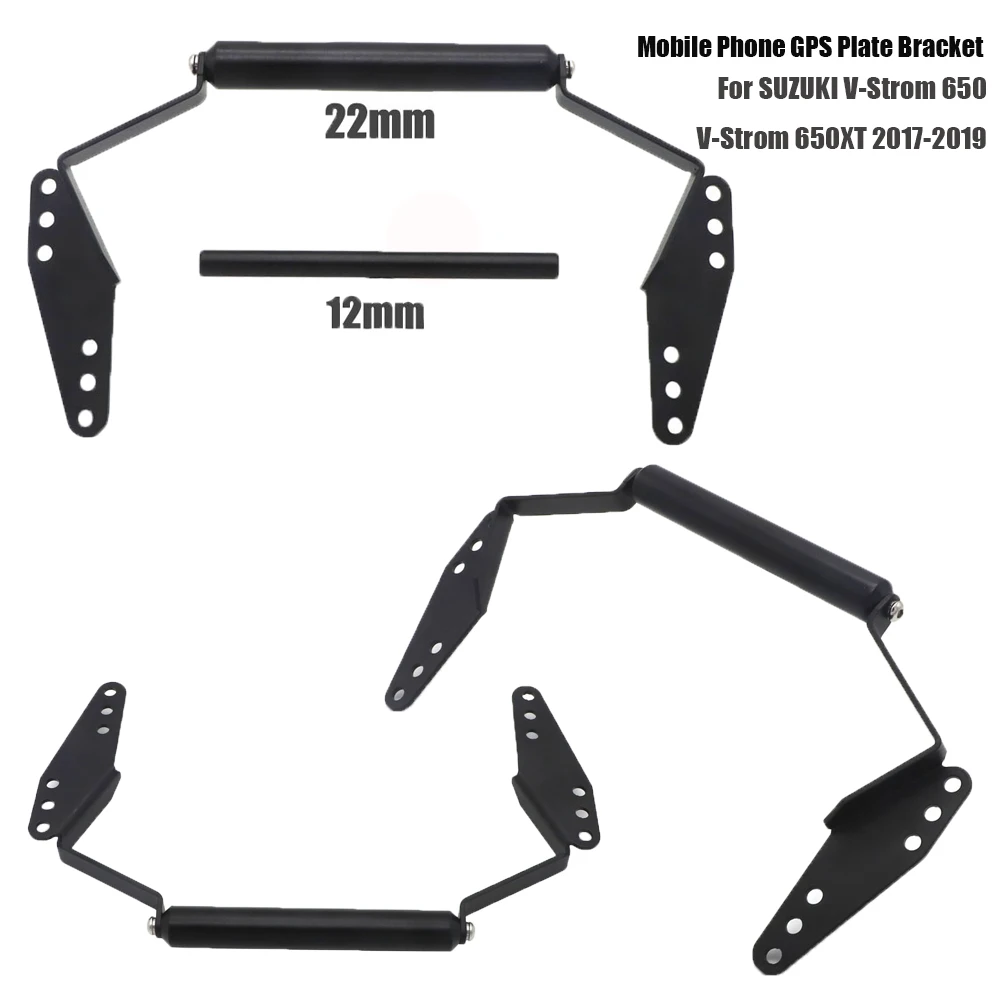 

Fit For SUZUKI V-Strom 650 V-Strom 650XT 2017-2019 Motorcycle Accessories Stand Holder Phone Mobile Phone GPS Plate Bracket