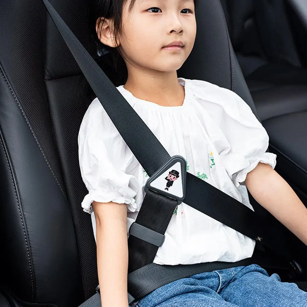 

Child Seat Belt Retainer Adjustment And Fixation Anti-stroke Belt Children Shoulder Guard Buckle Seat Belt Adjuster For Kids TY0