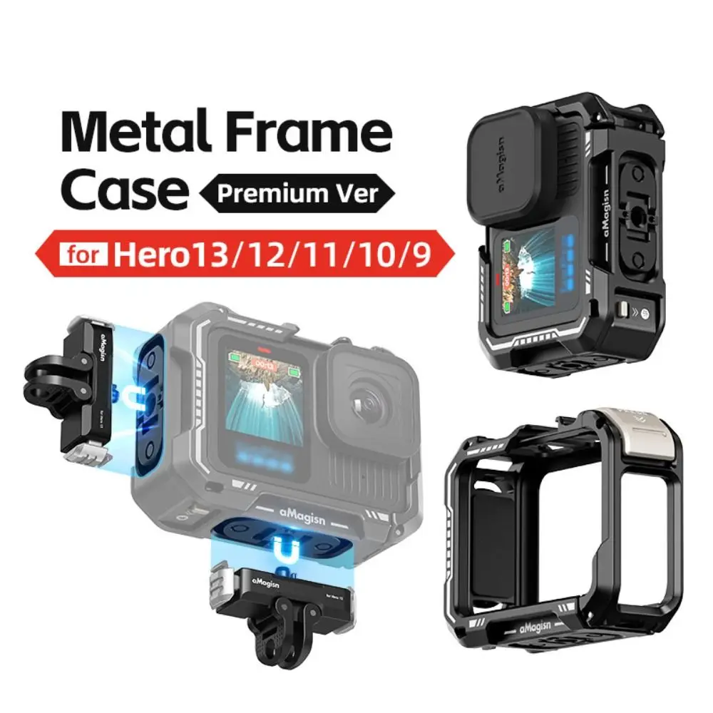 Защитный чехол из алюминиевого сплава для GoPro Hero 13 12 11 10 9