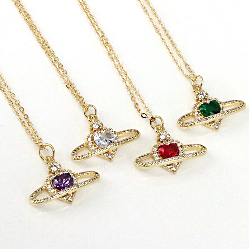 

5 шт., Женская цепочка с подвеской в виде сердца