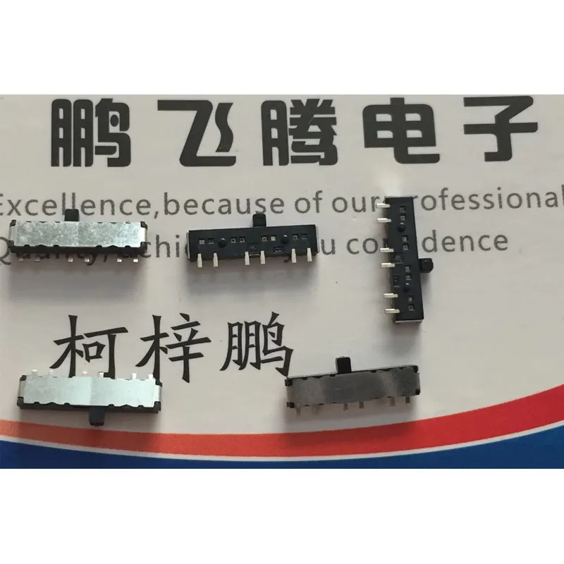 

Импортный японский миниатюрный переключатель ALPS SSSS821801, 6 футов, 2 позиции, слайдовый нажимной переключатель SMD, 5 шт./партия