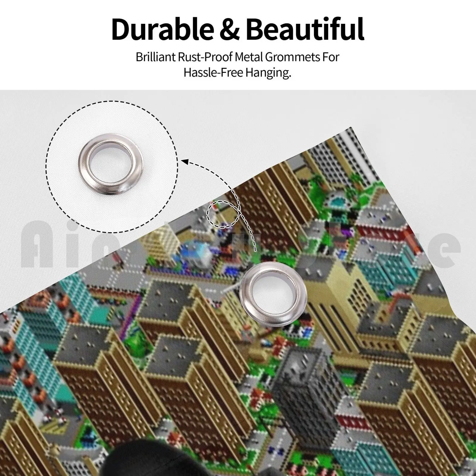 Simcity 2000 флаг без логотипа сим-город масштабирование-Hd (высокая контрастность)