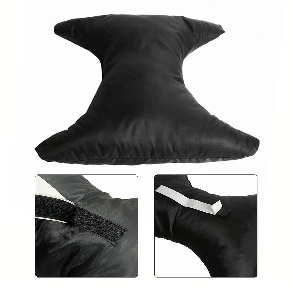 Kick Drum Black Overtones Bass Muffling Pad Черное углеродное волокно Двусторонний клейкий дизайн