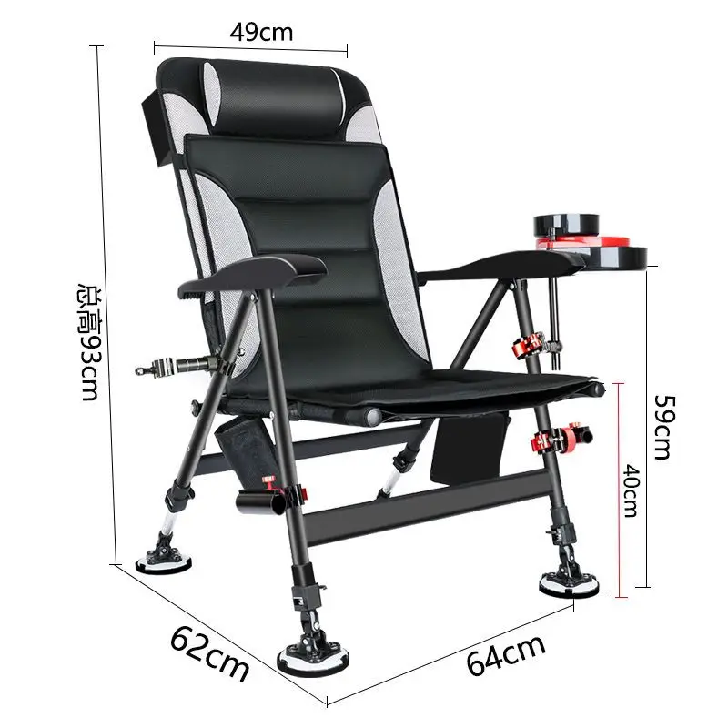Новое Европейское кресло для рыбалки складное многофункциональное